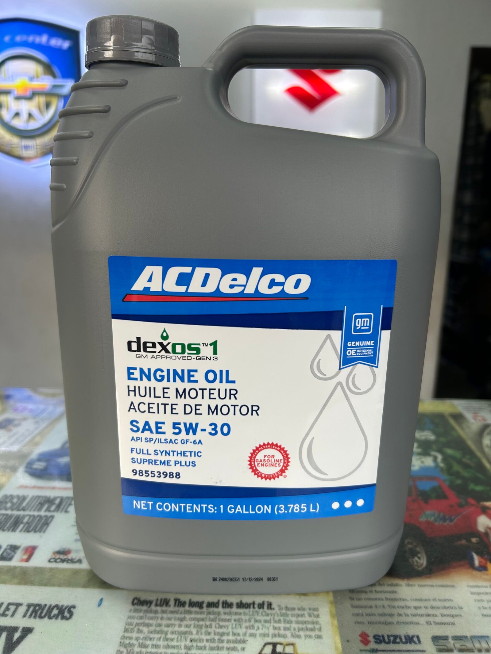 Aceite 5W30 Dexos 1 Galon