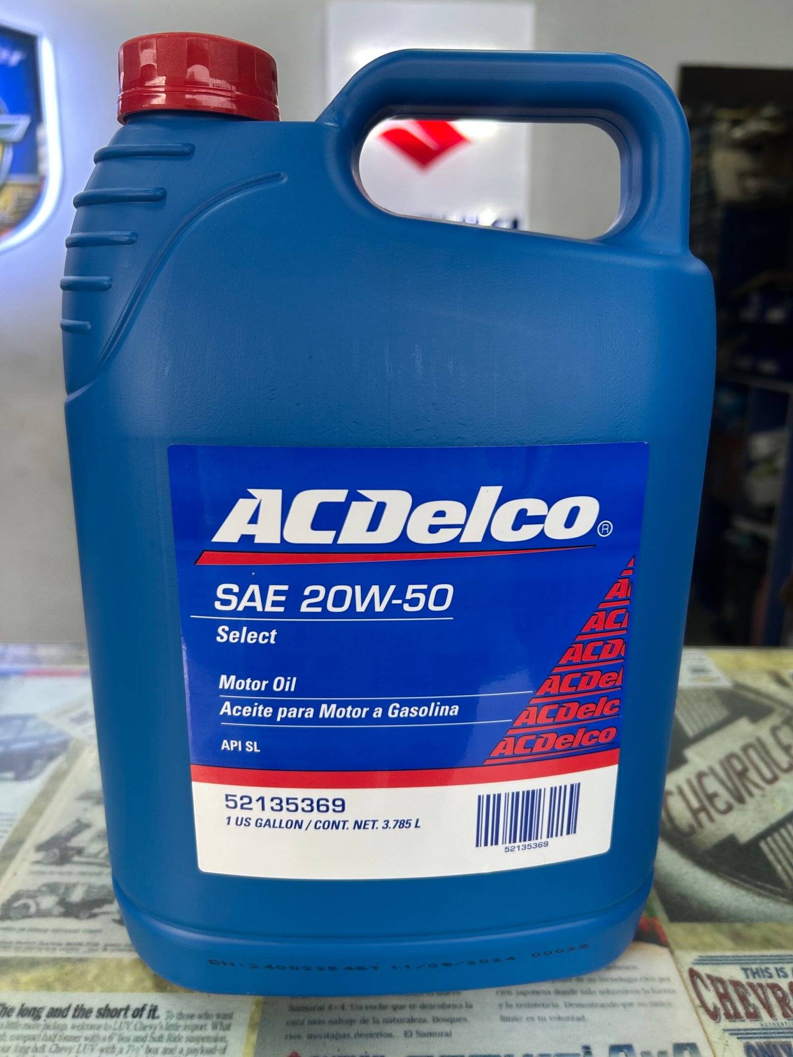 Aceite 20W50 Galón
