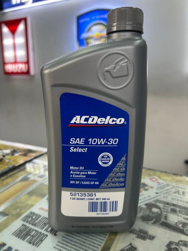 Aceite 10W30 Cuarto