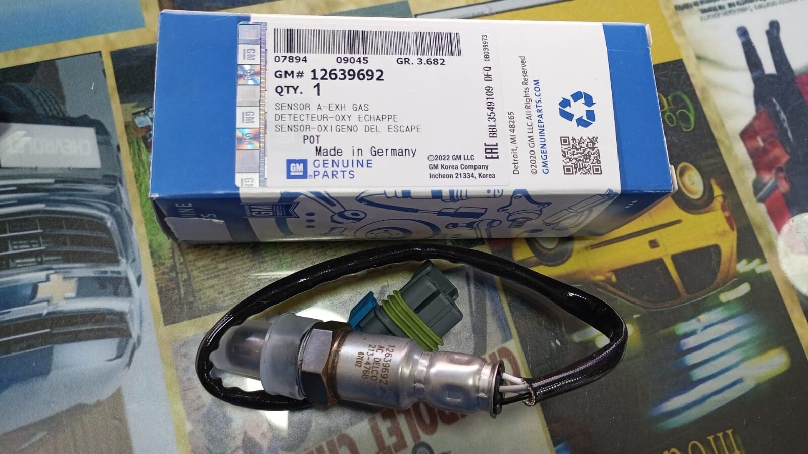 Sensor Oxigeno Posición 2 Captiva 2.4