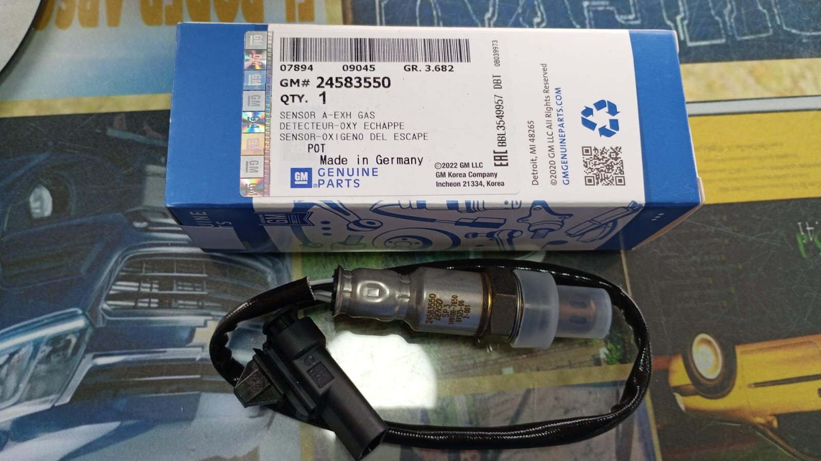 Sensor Oxigeno Onix